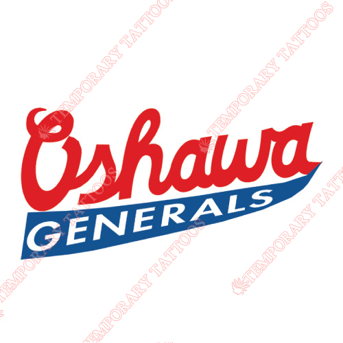 Oshawa Generals Customize Temporary Tattoos Stickers NO.7360